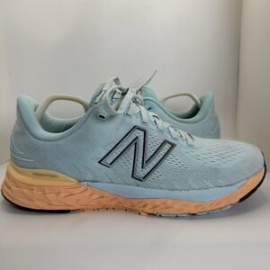 New Balance Women's Fresh Foam 880v11 Running Shoes Pale Blue Mango Size 10
